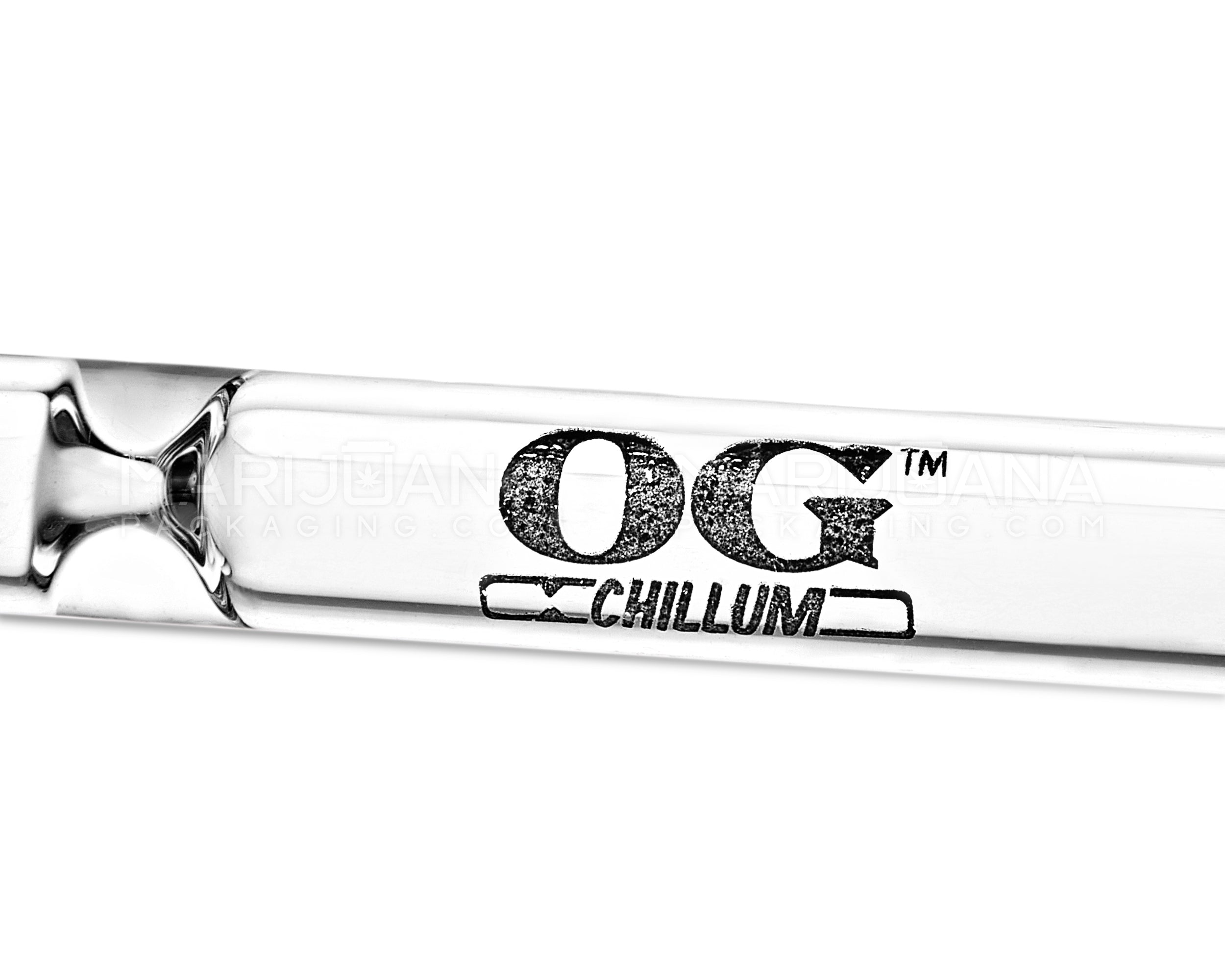Retail Display | USA Glass OG Chillum Hand Pipes | 4in Long - Glass - 100 Count - 7