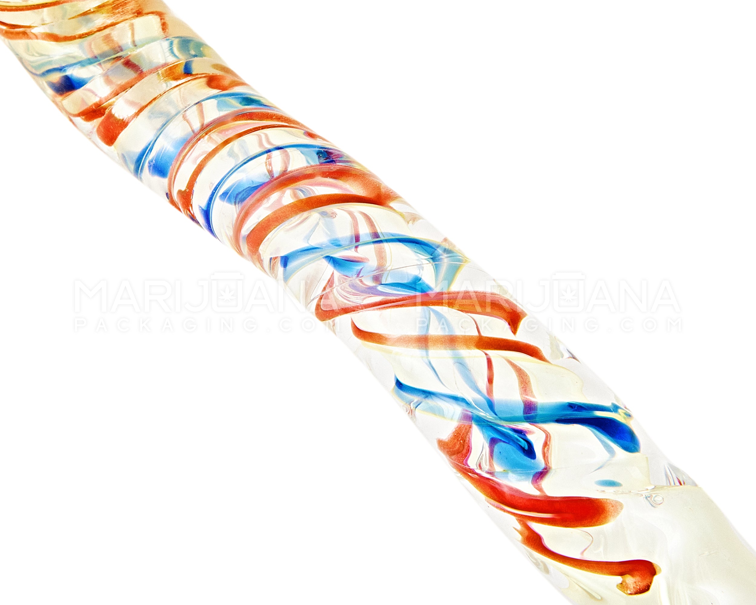 Spiral Sherlock Hand Pipe | 4in Long - Glass - Assorted - 3