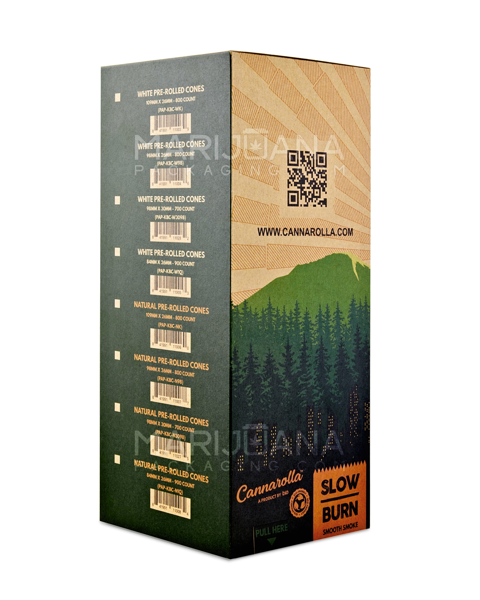 CANNAROLLA | 98 Special Size Pre-Rolled Cones | 98mm - White Paper - 800 Count - 4