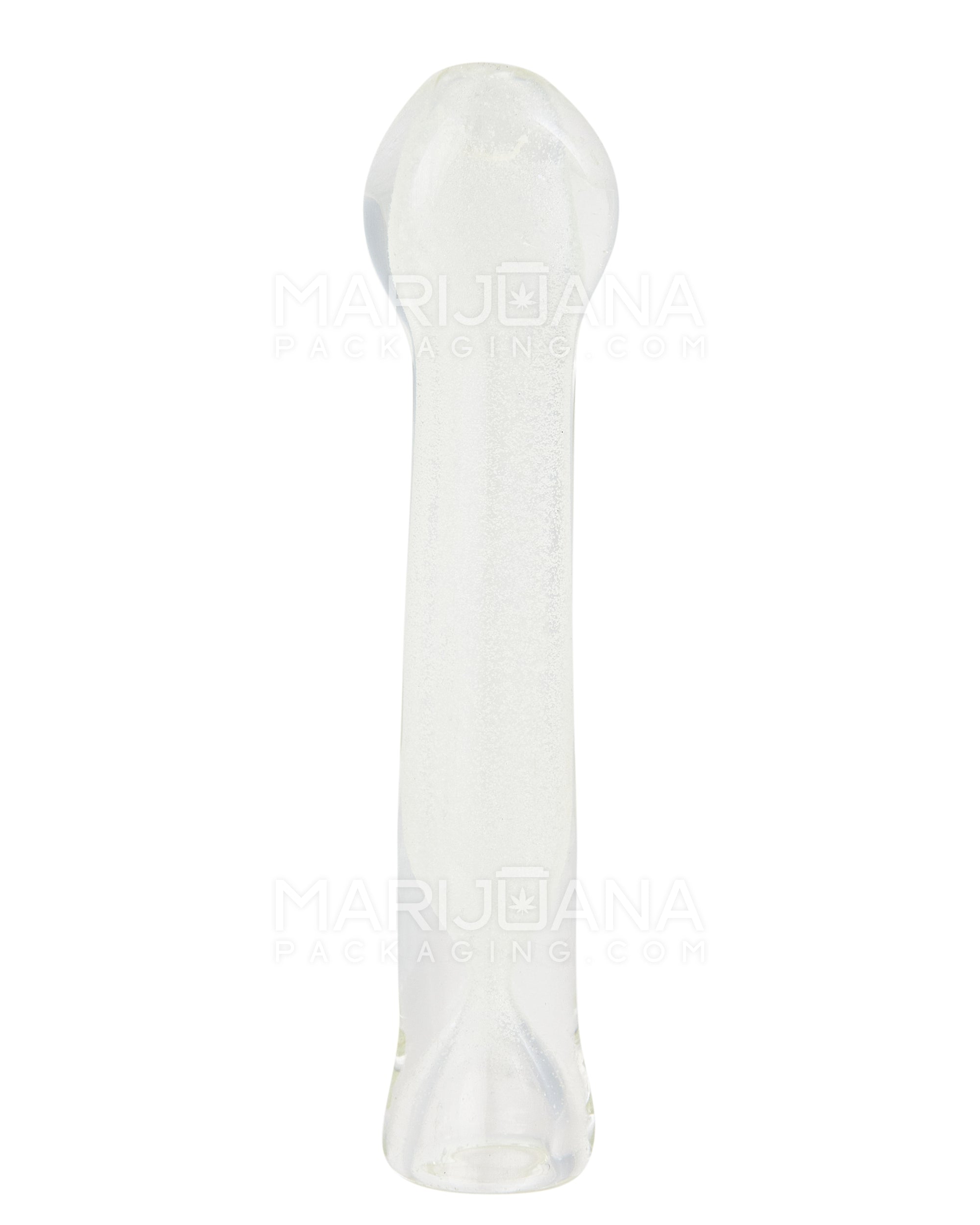 Glow-in-the-Dark | Spiral Chillum Hand Pipe | 3.5in Long - Glass - Assorted - 10