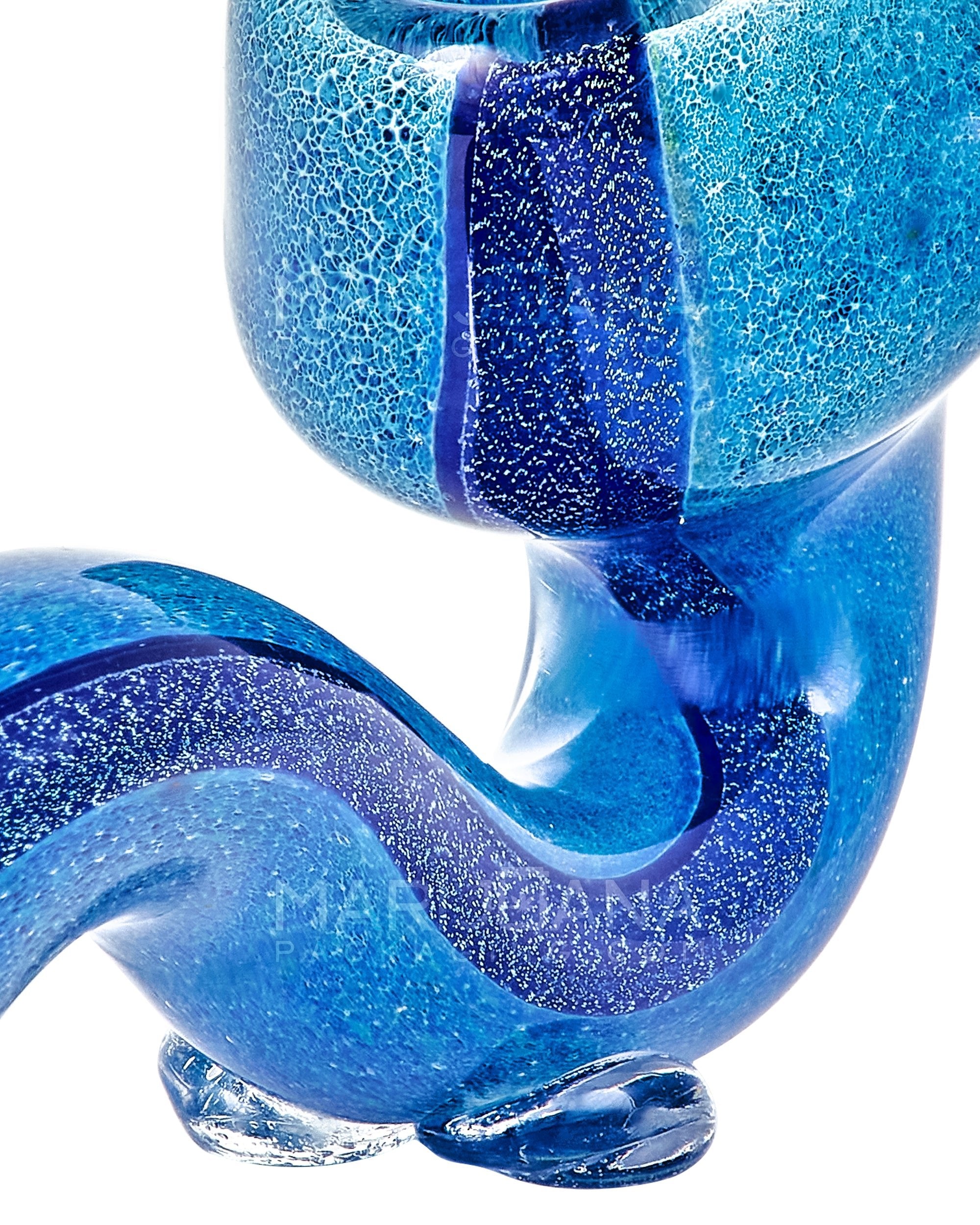 Dichro & Frit Sherlock Hand Pipe | 4.5in Long - Glass - Assorted - 10