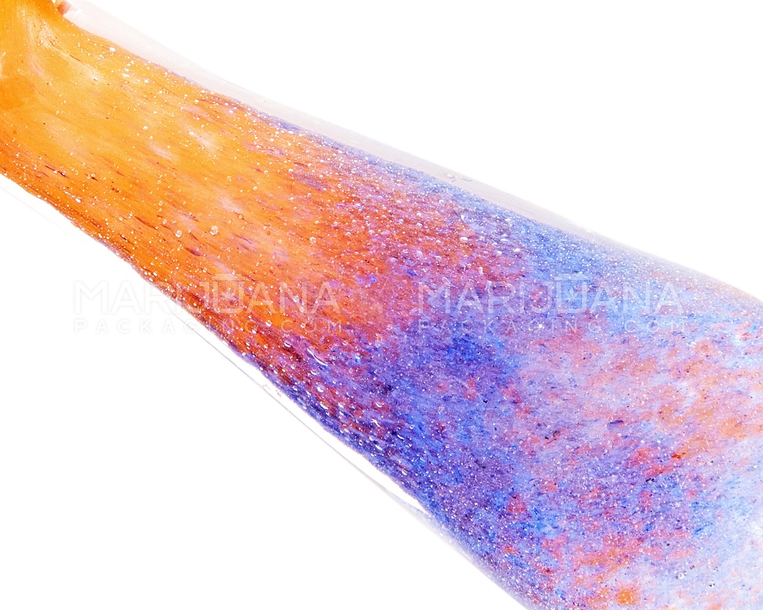 Dual Color Frit Spoon Hand Pipe | 4in Long - Glass - Assorted - 3
