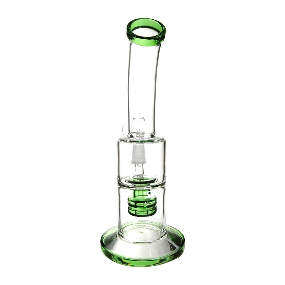 8.5" Green Bird Cage Oil Rig 14mm - 2