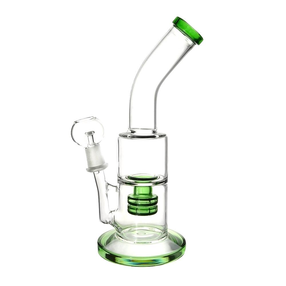 8.5" Green Bird Cage Oil Rig 14mm - 1