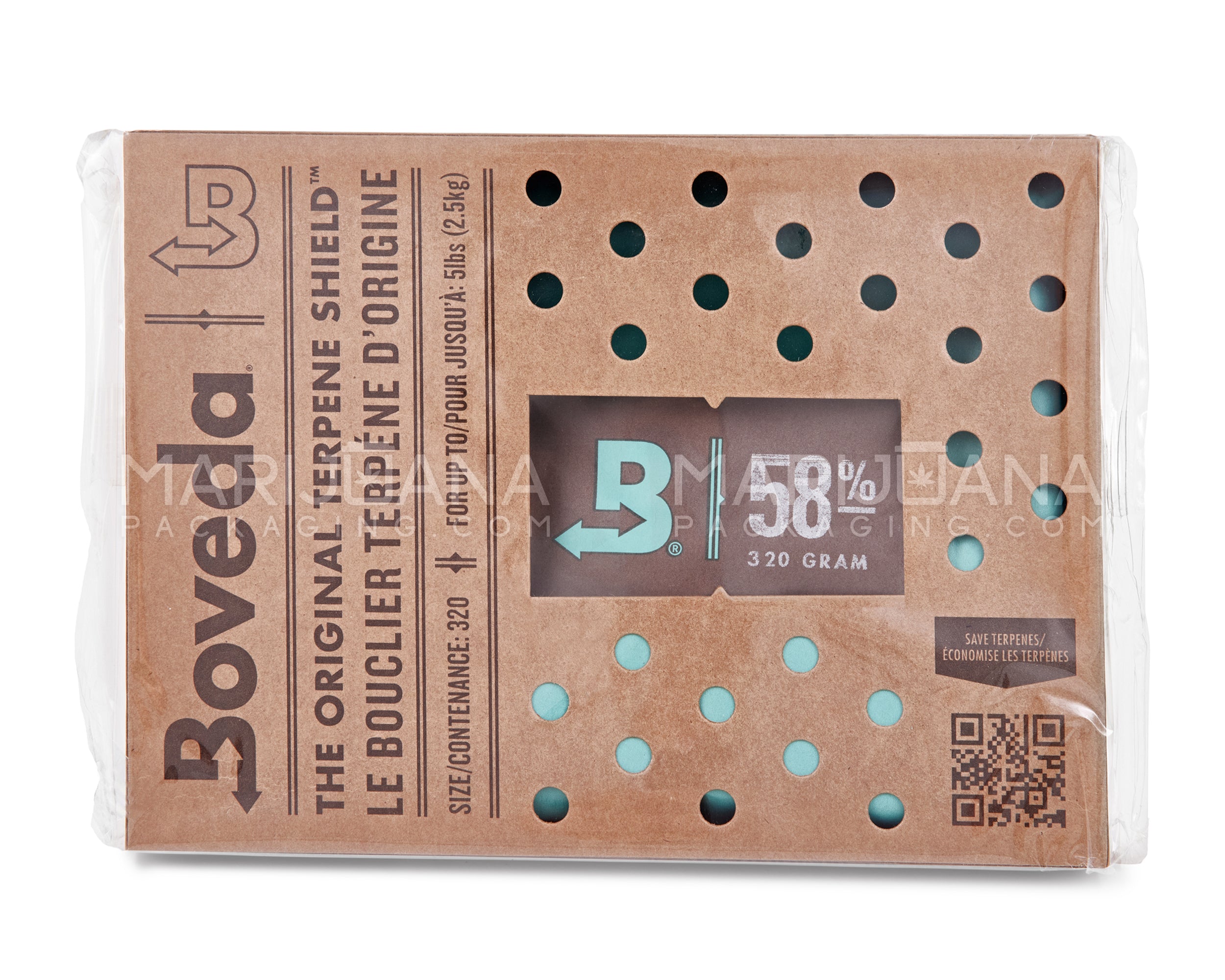 BOVEDA | Humidity Control Packs | 320 Grams - 58% - 6 Count - 3