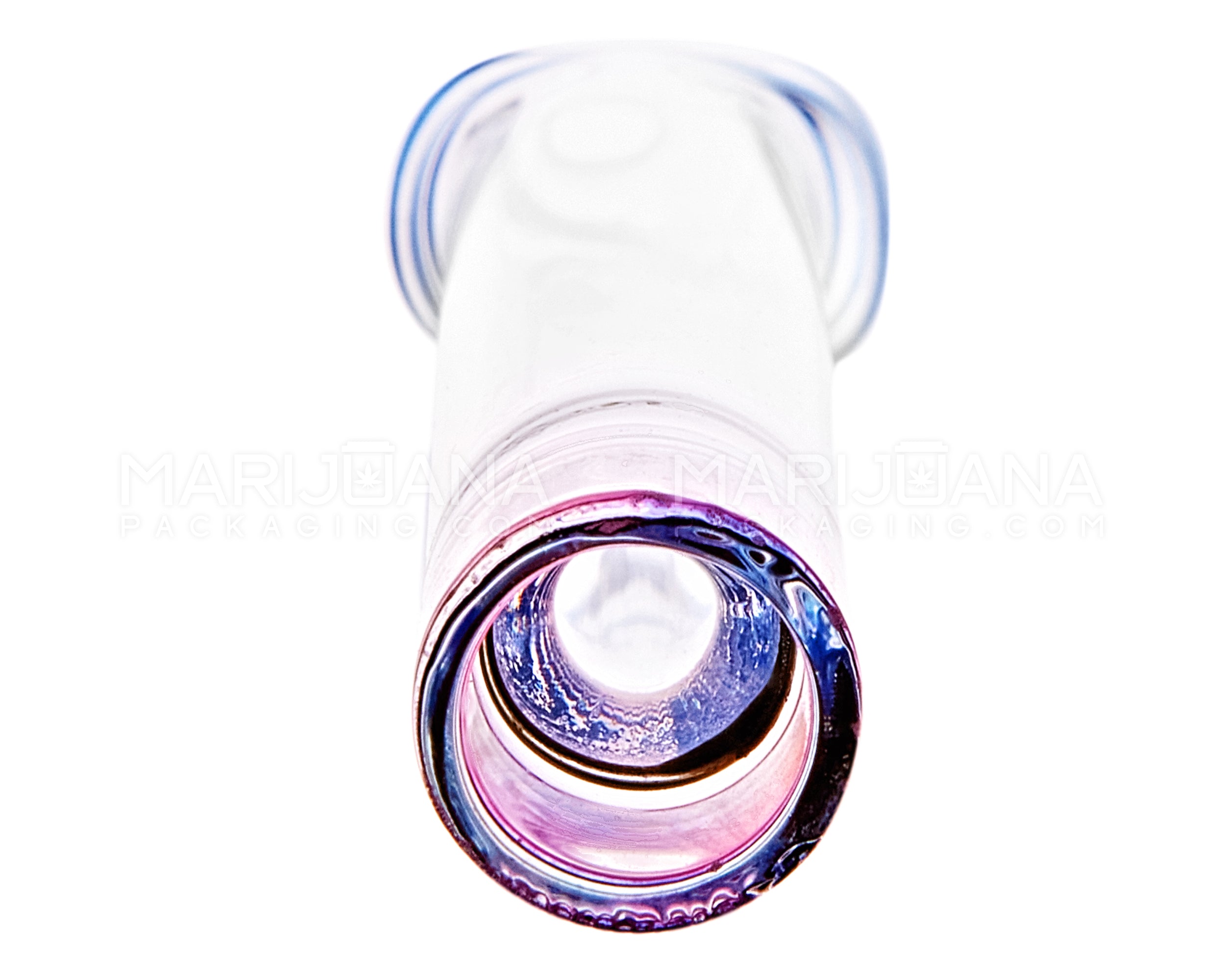 Assorted Striped & Fumed Chillum Hand Pipe | 3in Long - Glass - 7 Count - 4