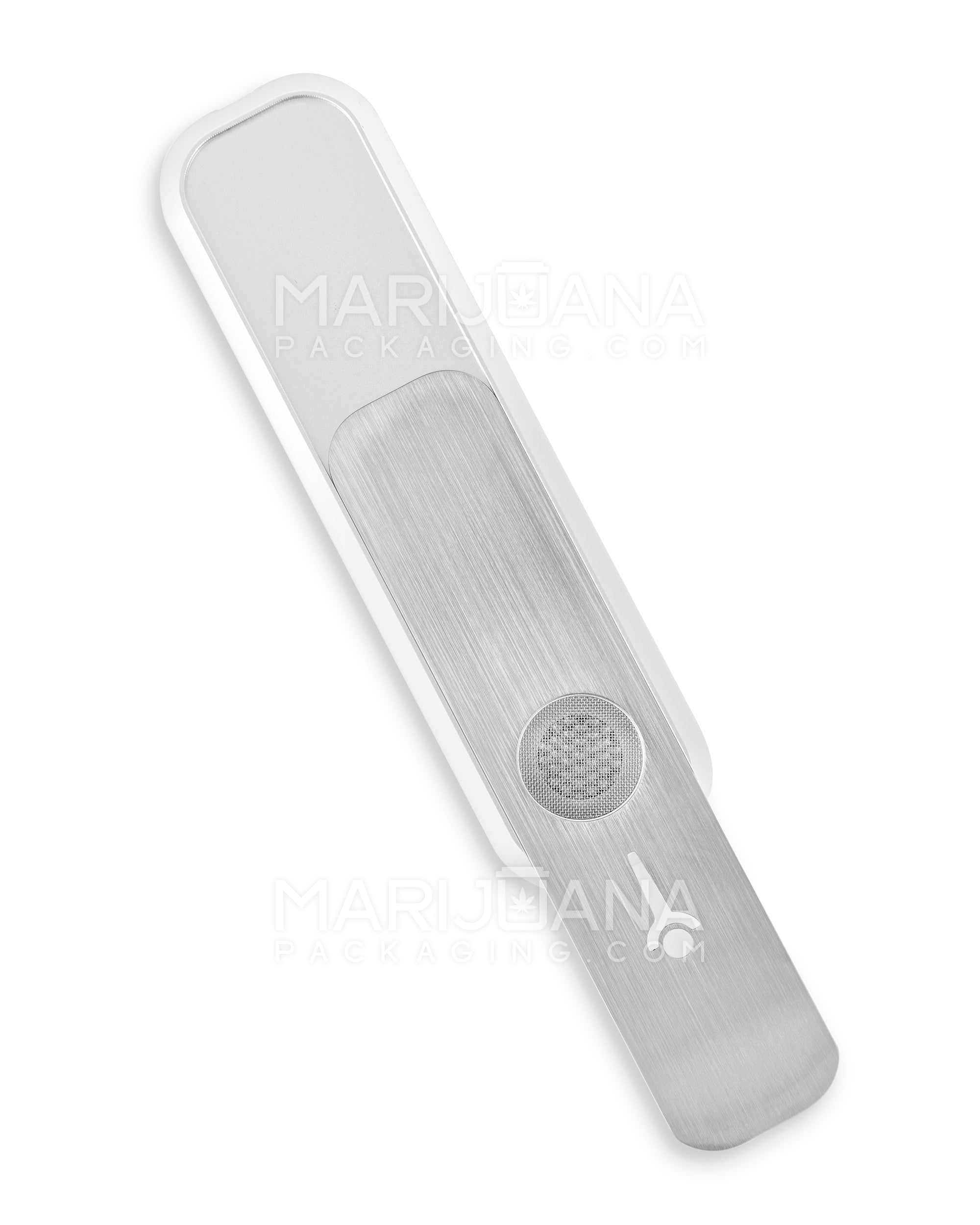 GENIUS PIPE | Mini Magnetic Slider Pipe | 5in Long - Metal - Silver - 4