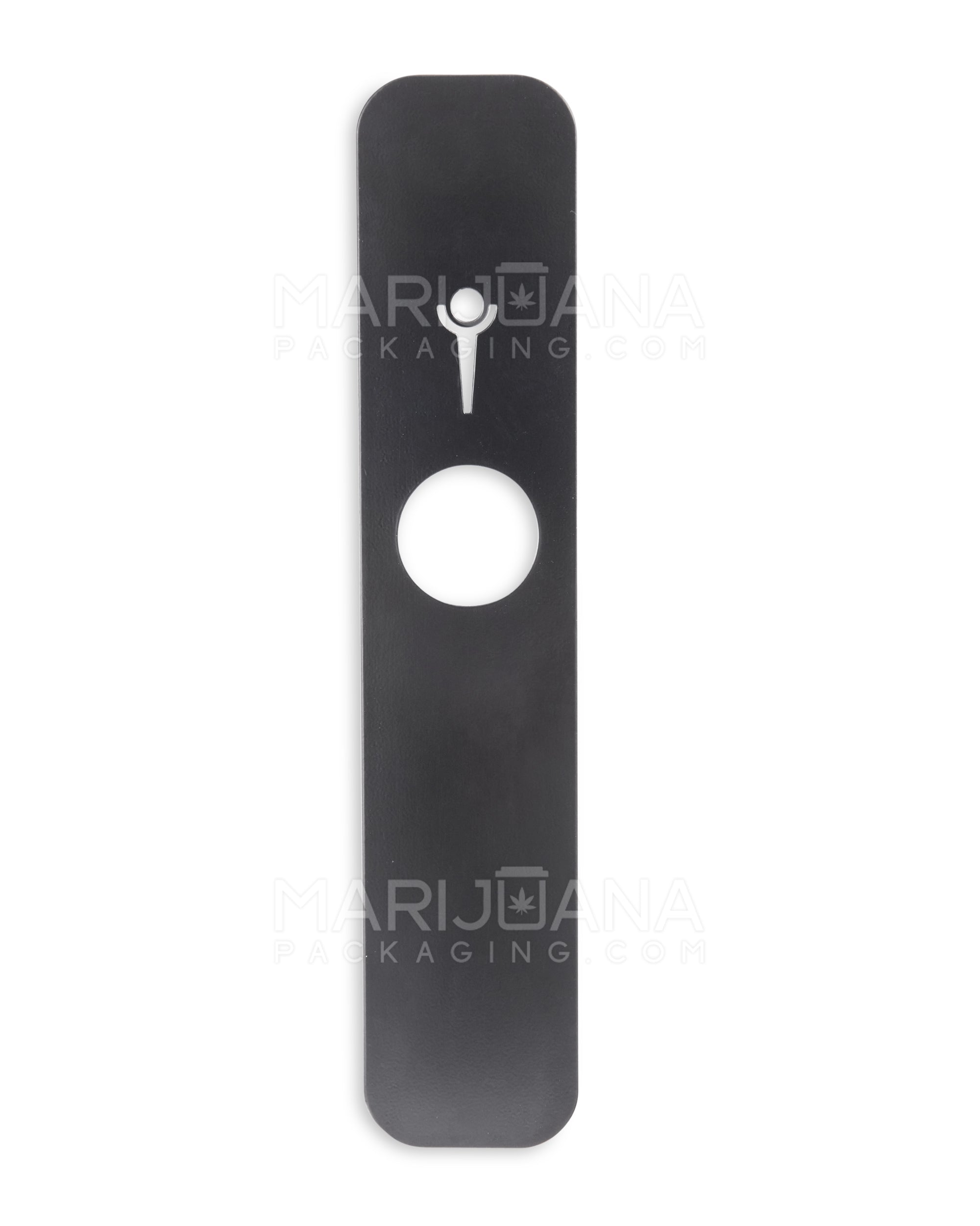 GENIUS PIPE | Classic Top Secret Stealth Magnetic Slider Pipe w/ Black Slider | 6in Long - Metal - Black - 11