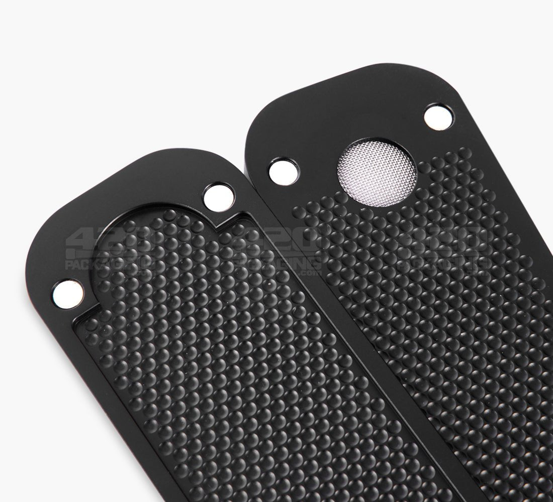 Genius Pipe Liberation Magnetic Slider Pipe | 6in Long - Metal - Black & Green - 8