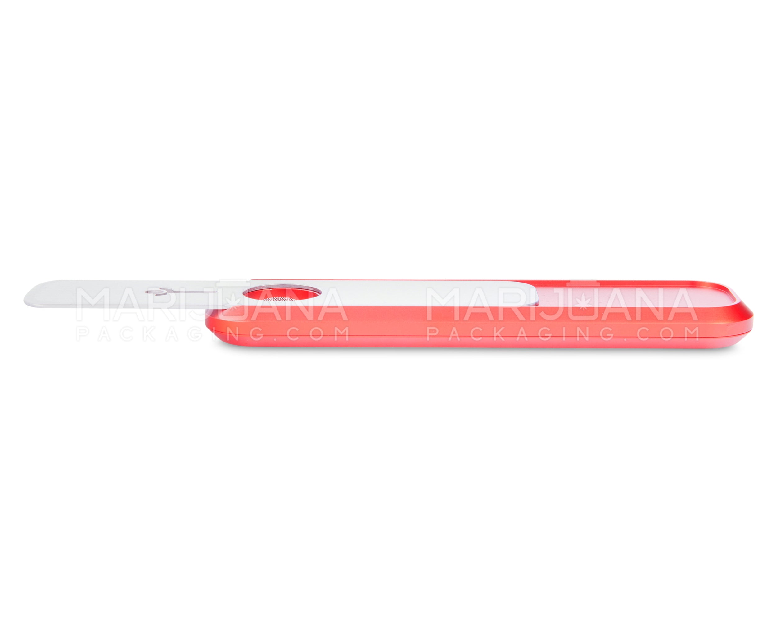 GENIUS PIPE | Mini Color Magnetic Slider Pipe | 5in Long - Metal - Red - 9