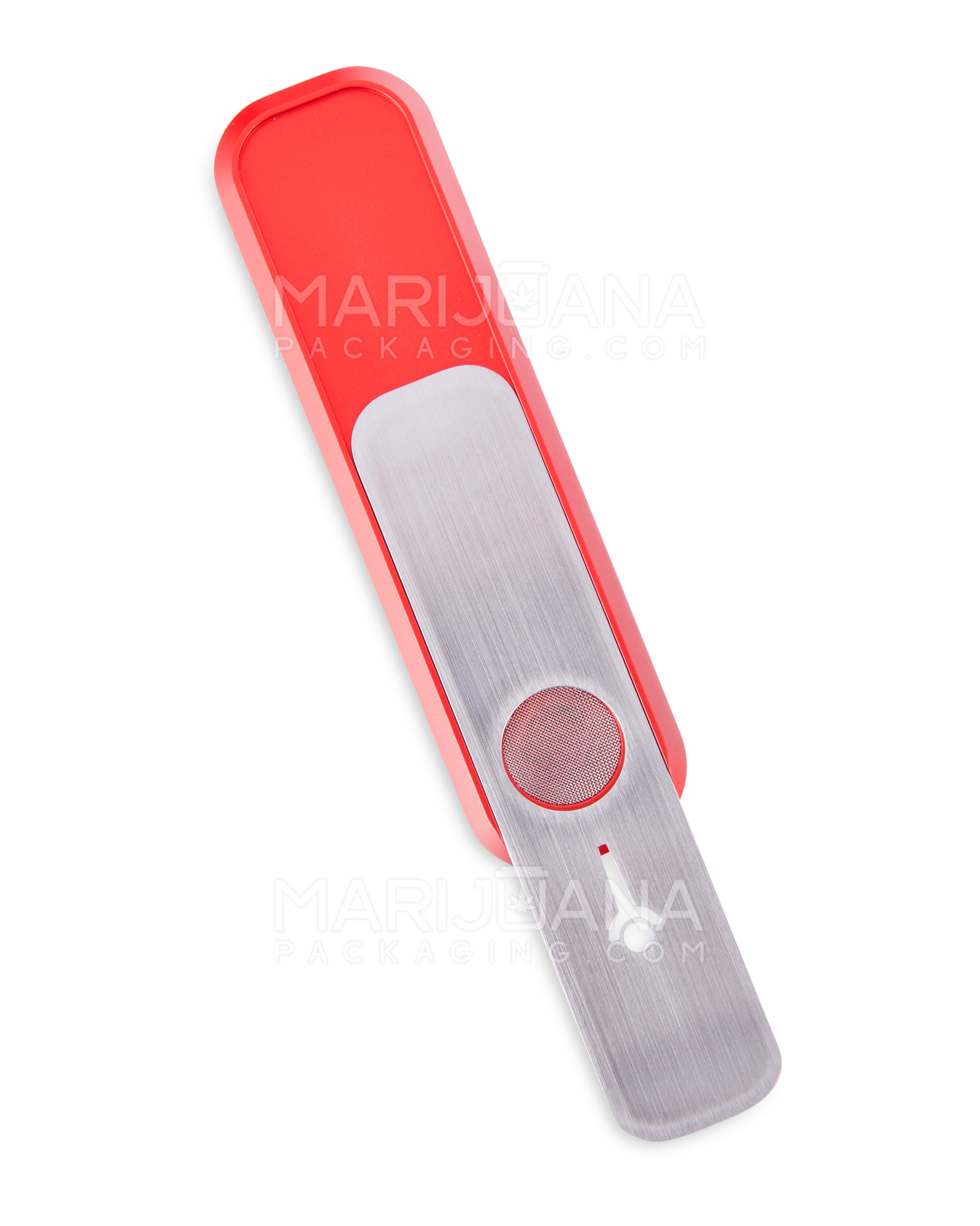 GENIUS PIPE | Mini Color Magnetic Slider Pipe | 5in Long - Metal - Red - 4
