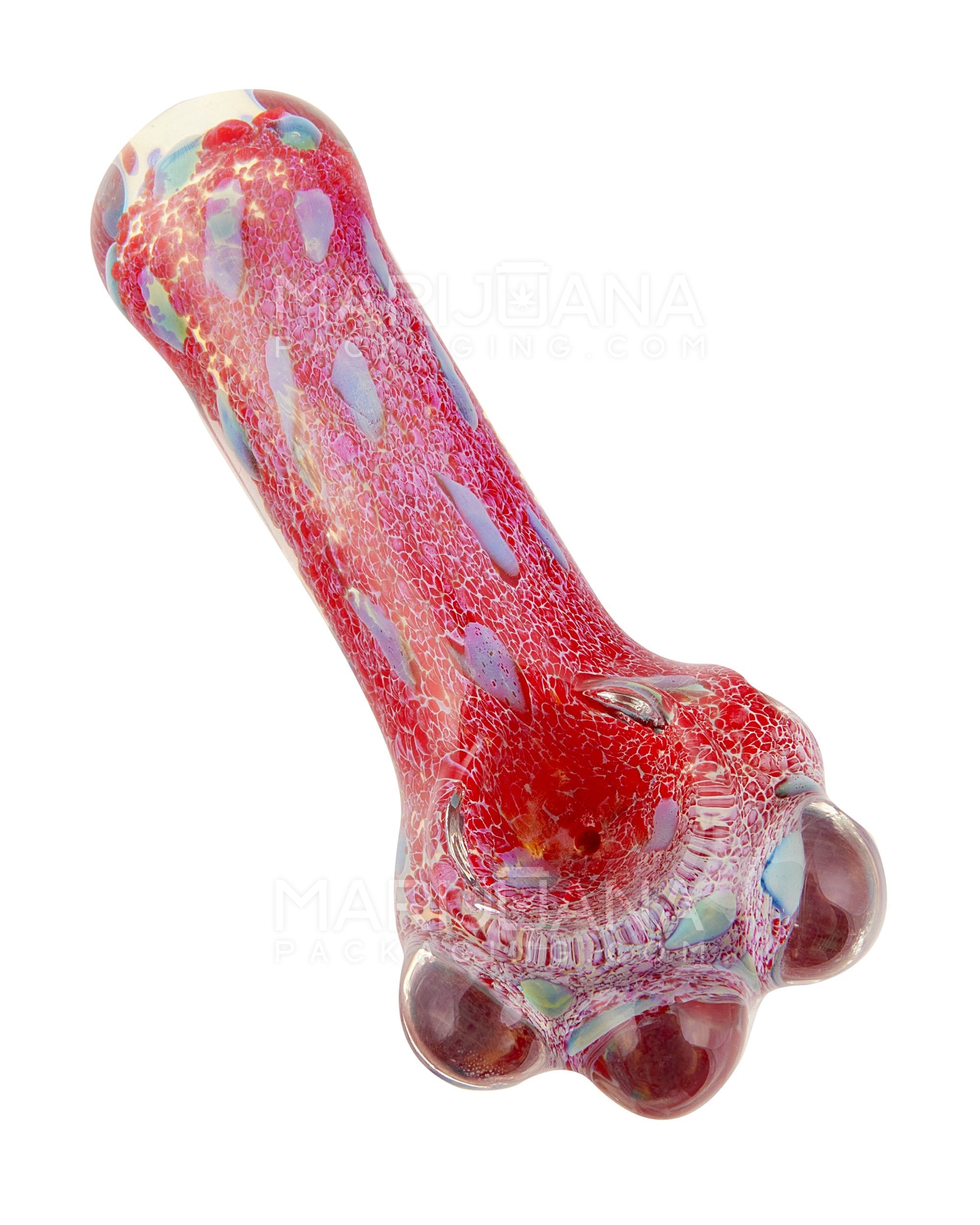 Random Style Artistic Glass Spoon Hand Pipe | 4.5in Long - Glass - Assorted - 1