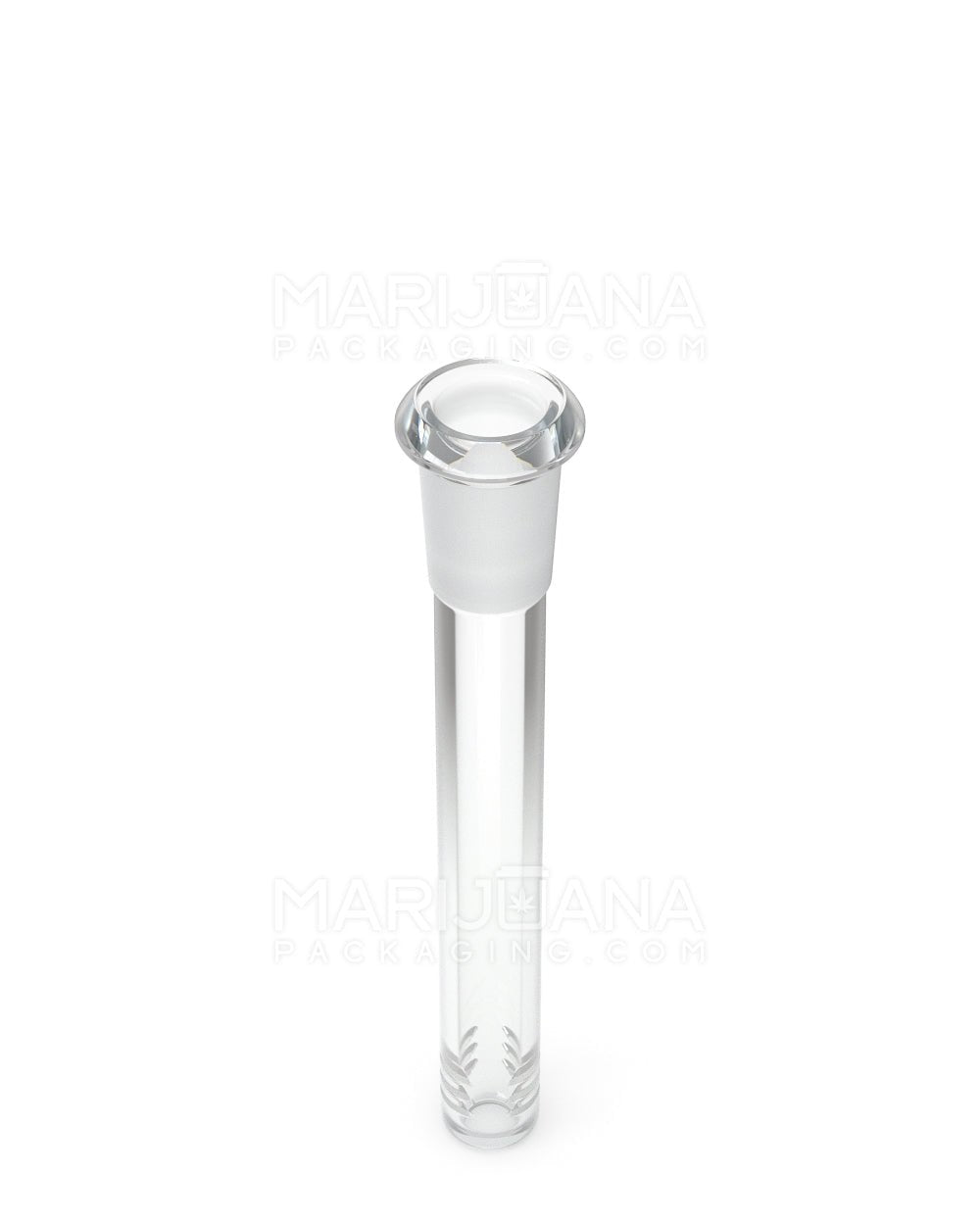 14mm Glass Slit Downstem 4.5in Long - 2