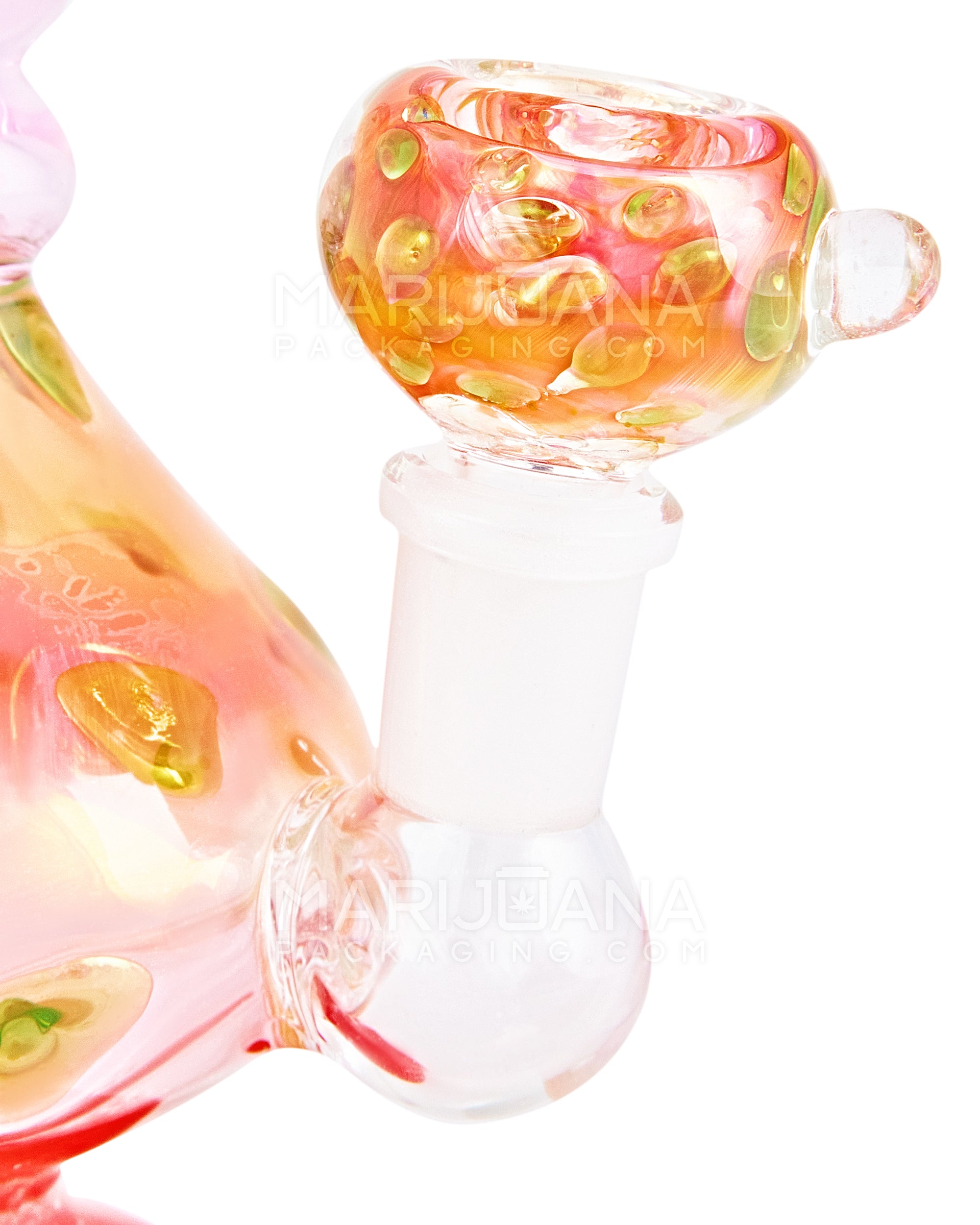 Bubble Trap & Multi Fumed Bowl | Thick Glass - 14mm Male - Assorted - 3