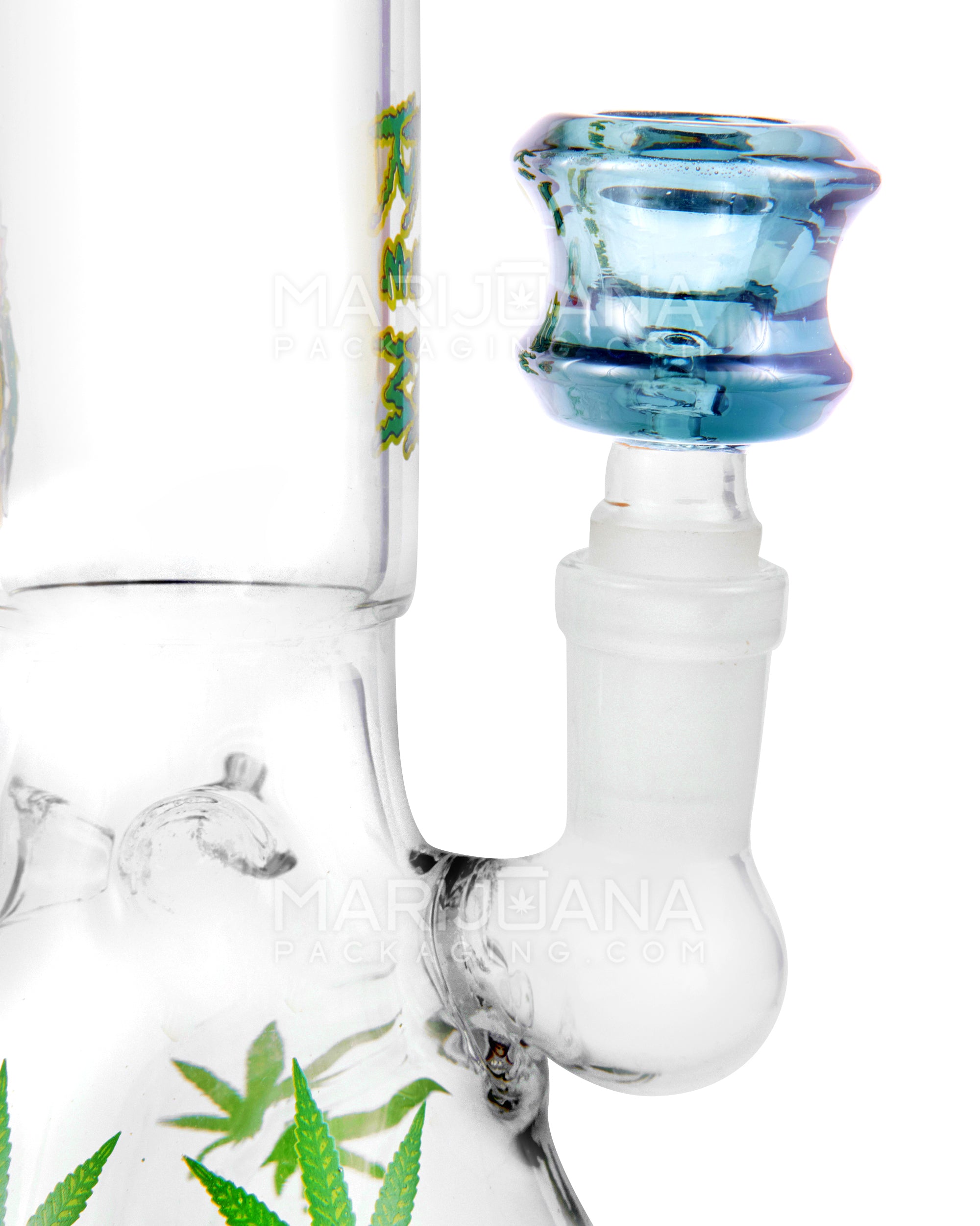 Thick Indented Bowl | Glass - 14mm Male - Assorted - 7