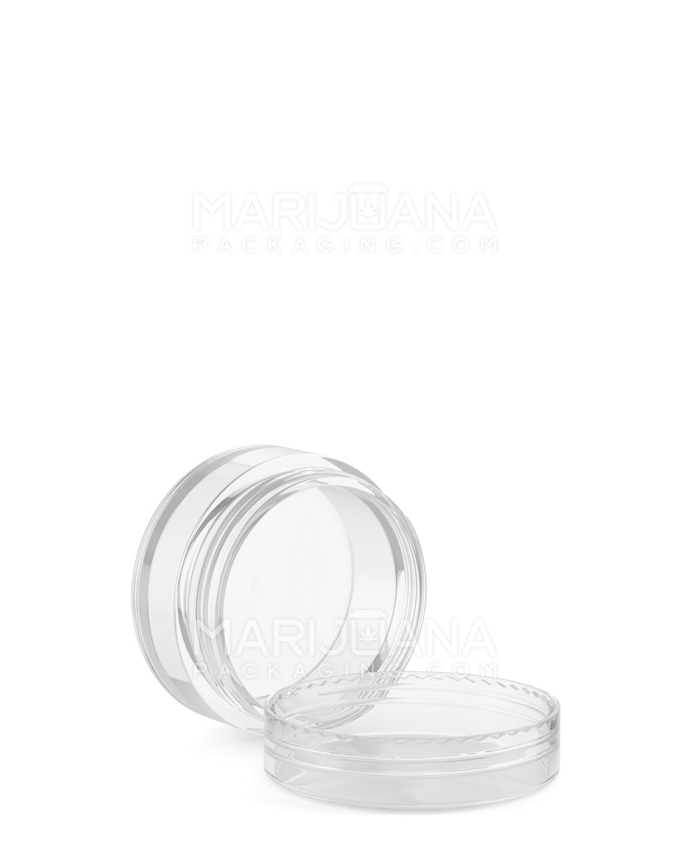 Clear Concentrate Containers w/ Screw Top Cap | 10mL - Plastic - 100 Count - 3