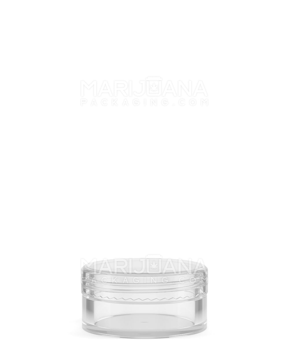 Clear Concentrate Containers w/ Screw Top Cap | 7mL - Acrylic | Sample - 2