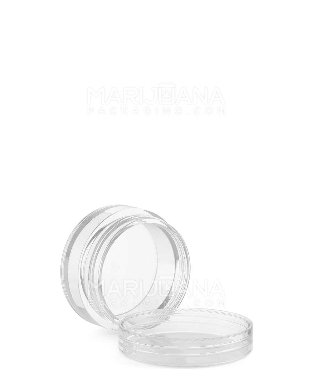 Clear Concentrate Containers w/ Screw Top Cap | 7mL - Acrylic | Sample - 3