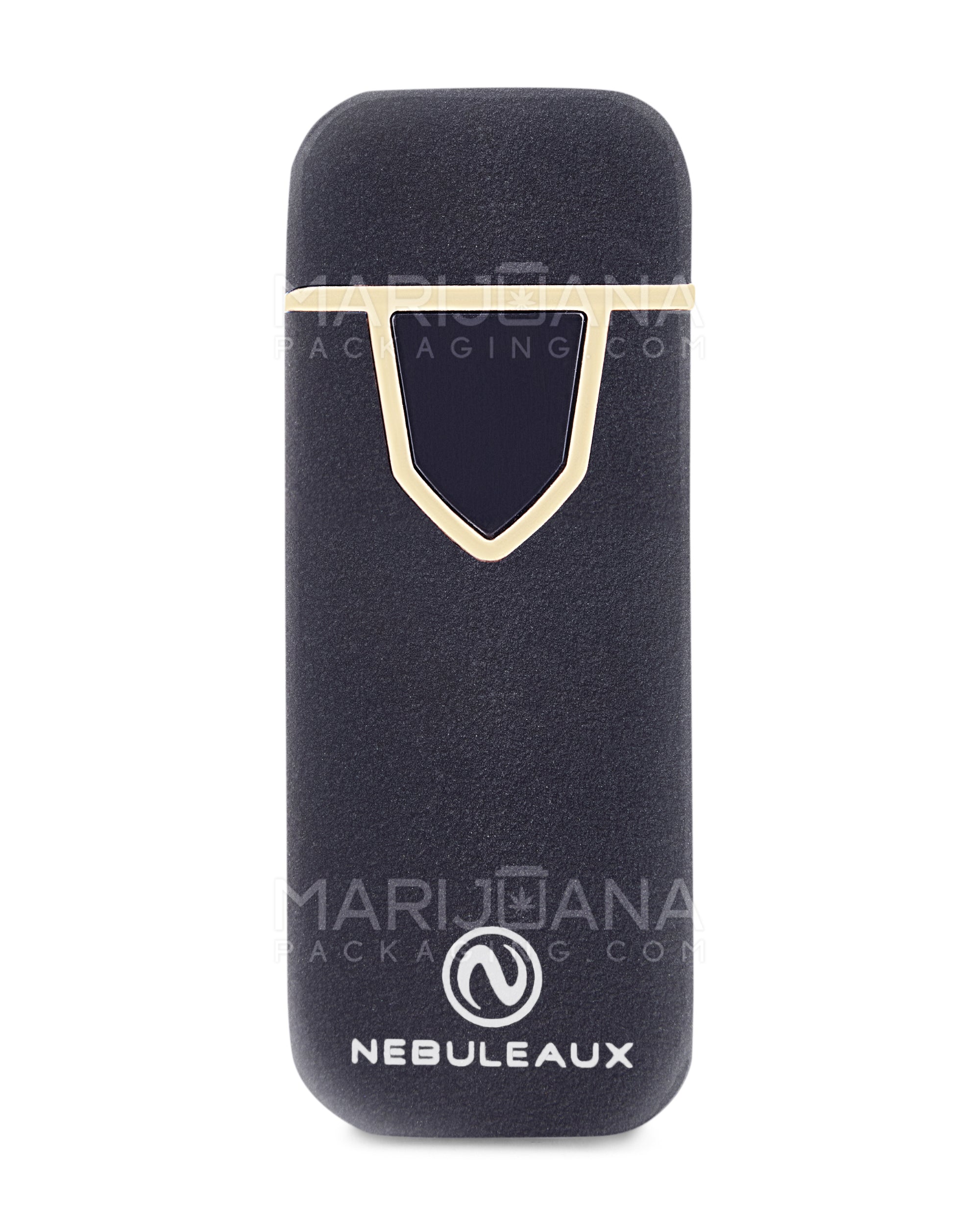 NEBULEAUX | USB Metal Flameless Lighter | 3in Tall - No Butane - Matte Black