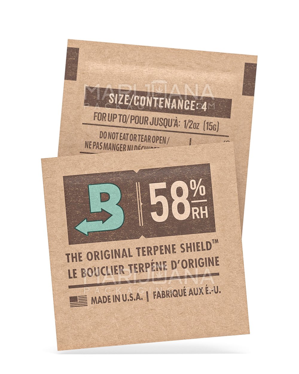 BOVEDA | Humidity Control Packs | 4 Grams - 58% - 100 Count - 1