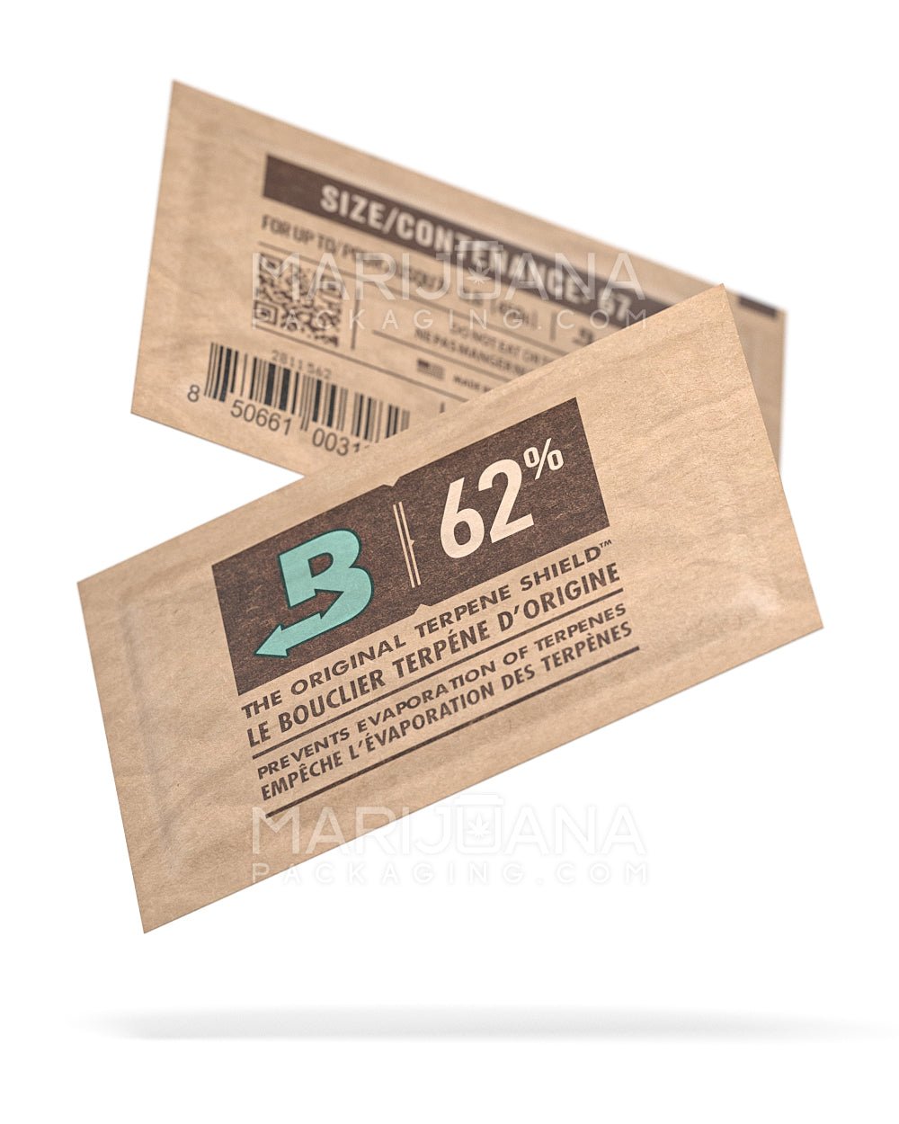 BOVEDA | Humidity Control Packs | 67 Grams - 62% - 100 Count - 6