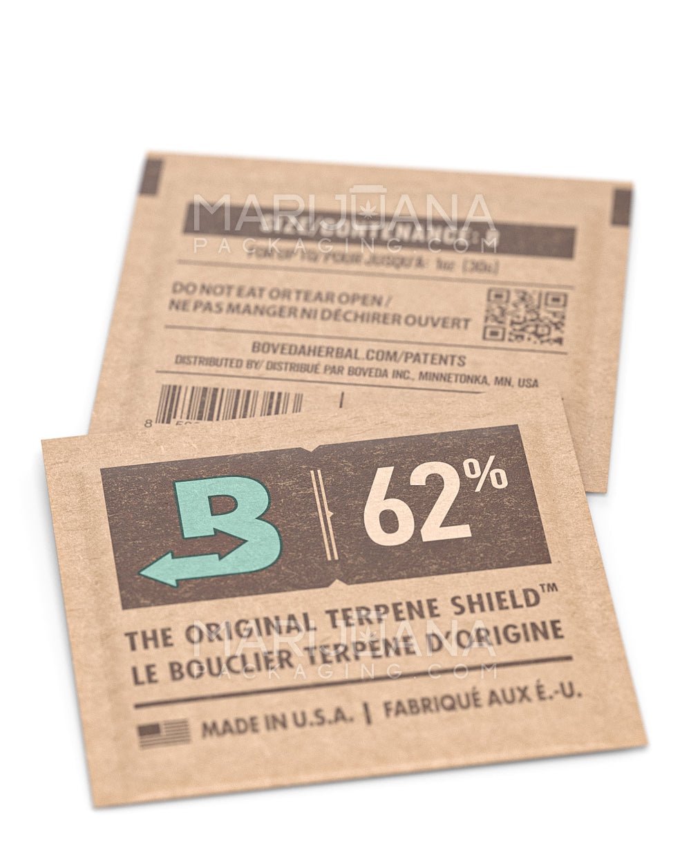 BOVEDA | Humidity Control Packs | 8 Grams - 62% - 100 Count - 5