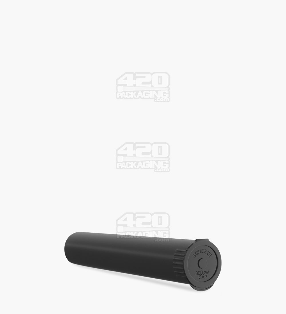116mm Black Child Resistant Biodegradable Pop Top Pre-Roll Tubes 1000/Box - 4