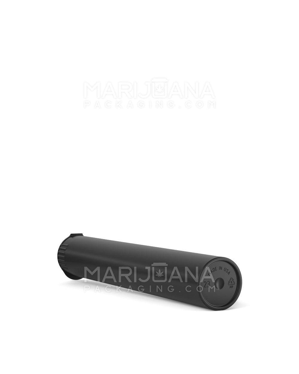 Child Resistant & Sustainable | 100% Biodegradable Pop Top Plastic Pre-Roll Tubes | 116mm - Black - 1000 Count - 7