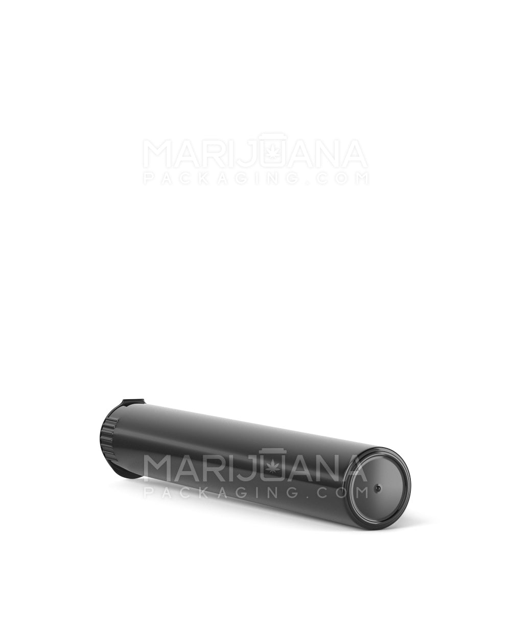 Child Resistant | King Size Pop Top Opaque Plastic Pre-Roll Tubes | 116mm - Black - 1000 Count - 6