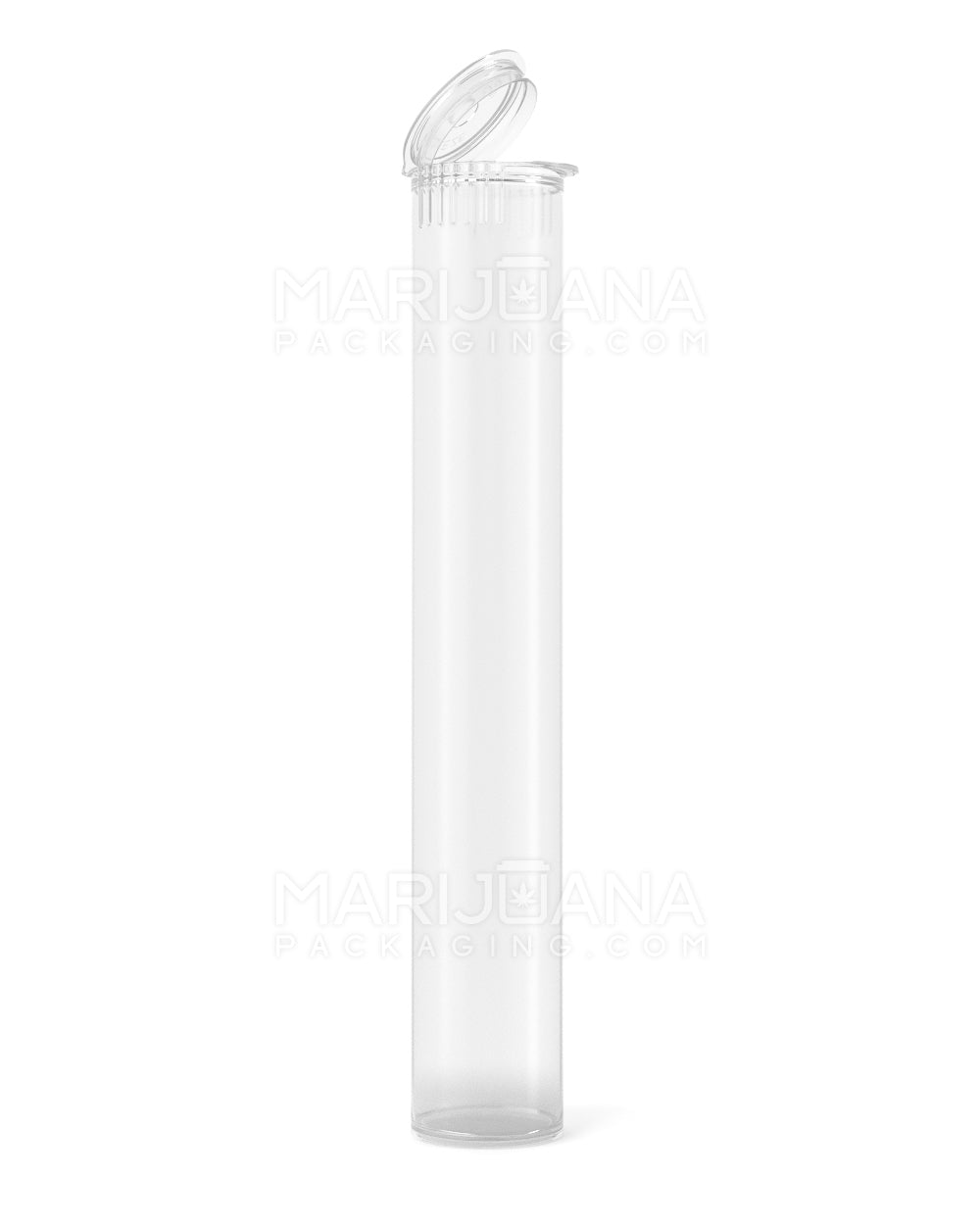 Child Resistant & Sustainable | 100% Biodegradable Pop Top Plastic Pre-Roll Tubes | 116mm - Clear - 1000 Count - 1
