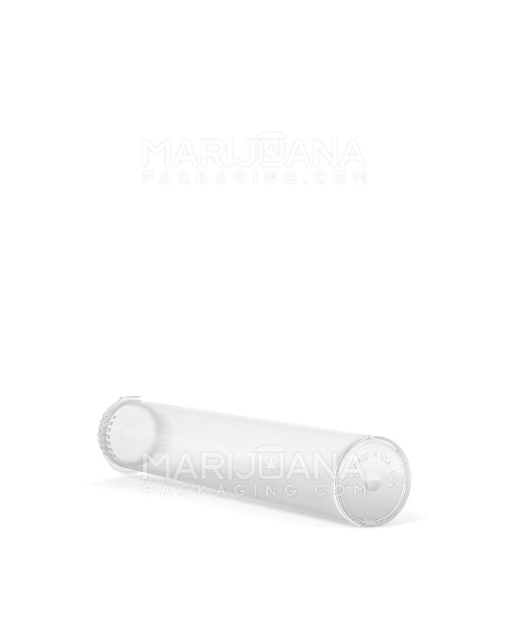 Child Resistant & Sustainable | 100% Biodegradable Pop Top Plastic Pre-Roll Tubes | 116mm - Clear - 1000 Count - 8