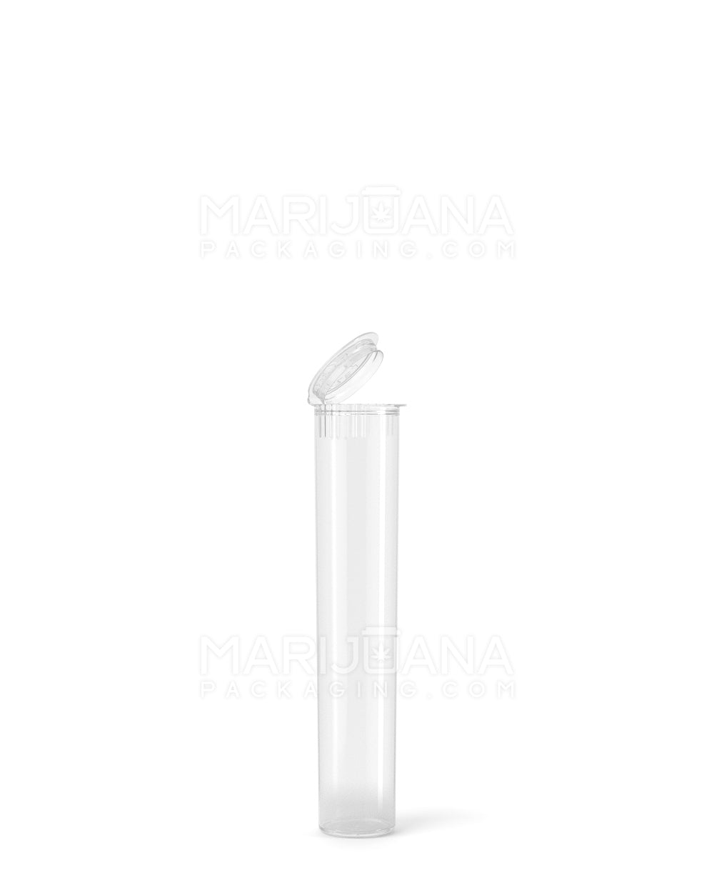 Child Resistant | Pop Top Plastic Pre-Roll Tubes | 70mm - Clear - 1000 Count - 1