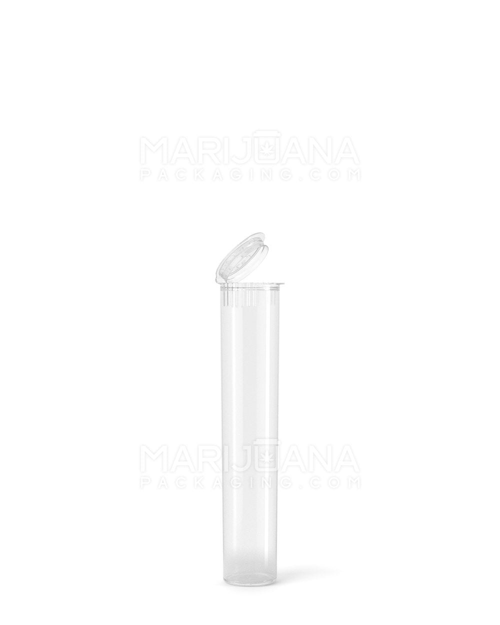 Child Resistant Pop Top Plastic Pre-Roll Tubes | 70mm - Clear | Sample - 1