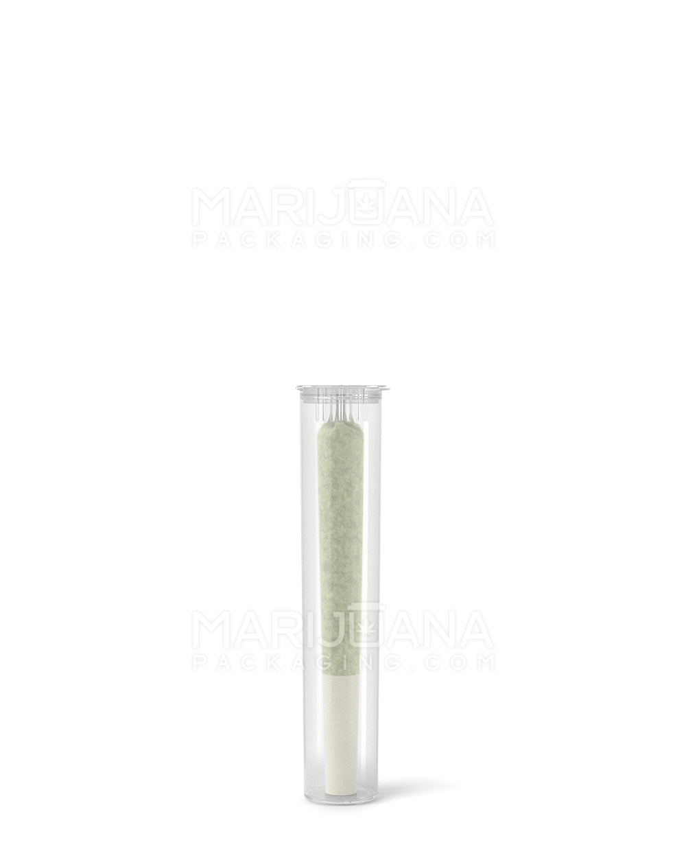 Child Resistant | Pop Top Plastic Pre-Roll Tubes | 70mm - Clear - 1000 Count - 2