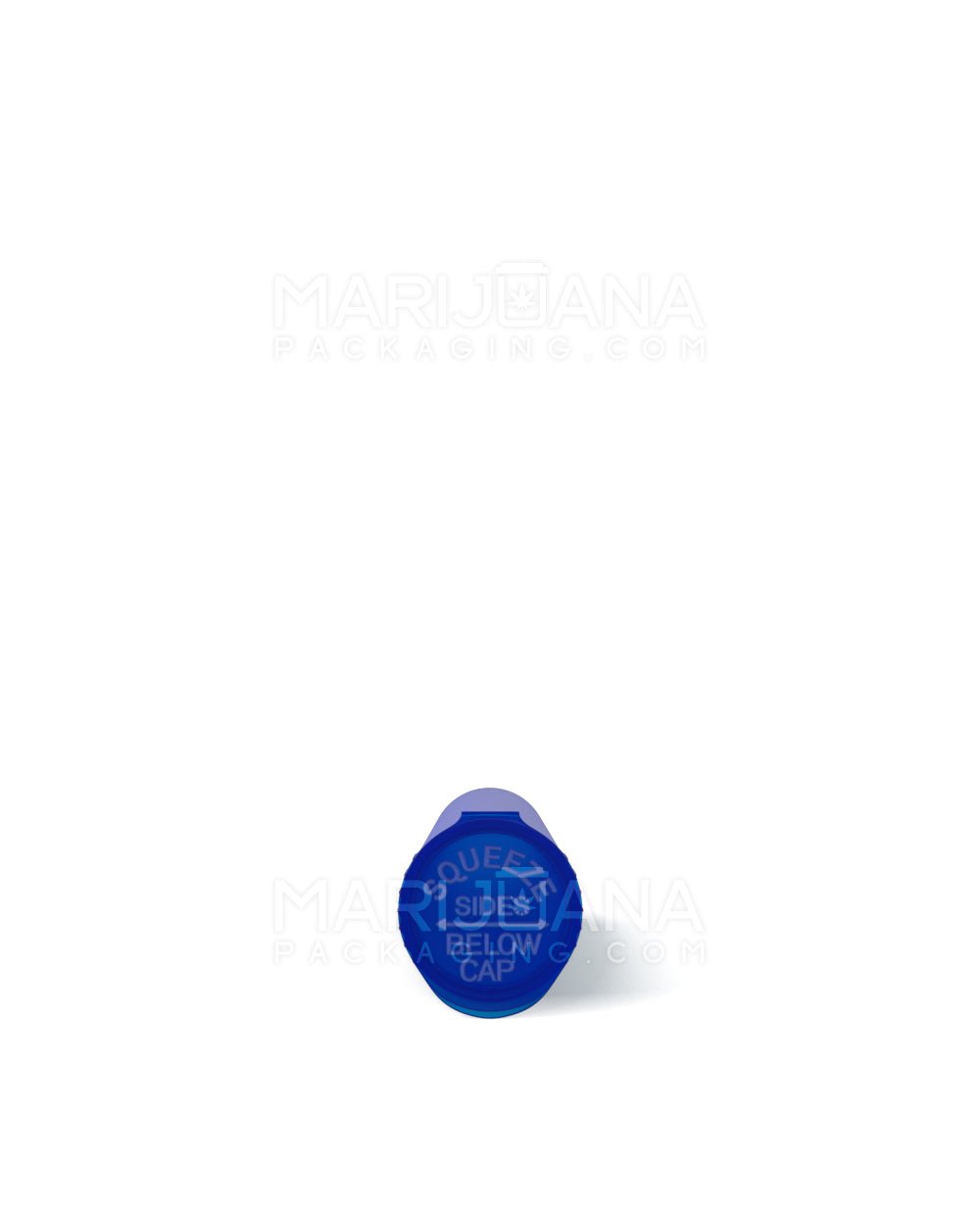 Child Resistant | King Size Pop Top Translucent Plastic Pre-Roll Tubes | 116mm - Blue - 1000 Count - 8