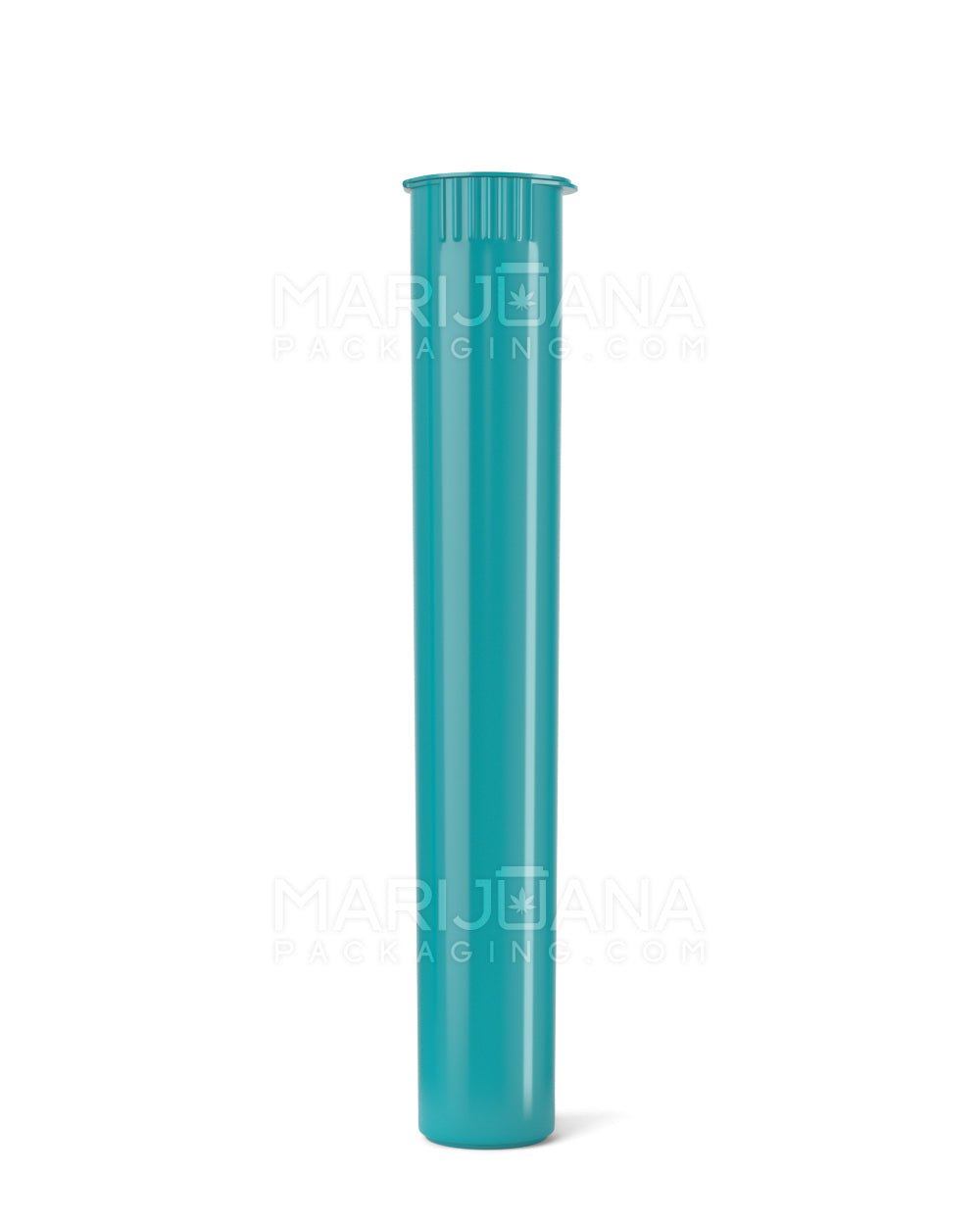 Child Resistant | King Size Pop Top Opaque Plastic Pre-Roll Tubes | 116mm - Teal - 1000 Count - 2
