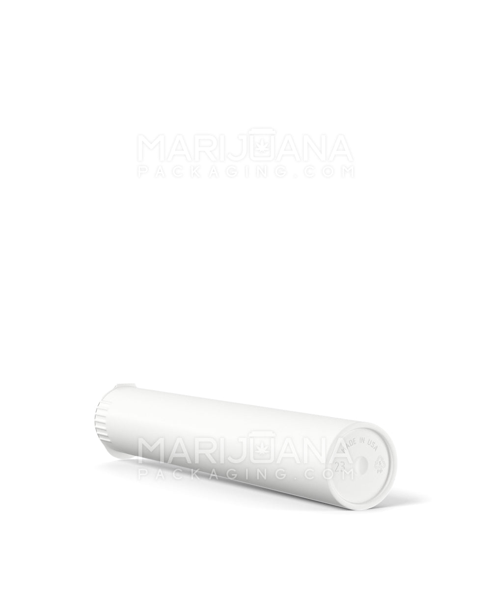 Child Resistant & Sustainable | 100% Biodegradable Pop Top Plastic Pre-Roll Tubes | 116mm - White - 1000 Count - 7