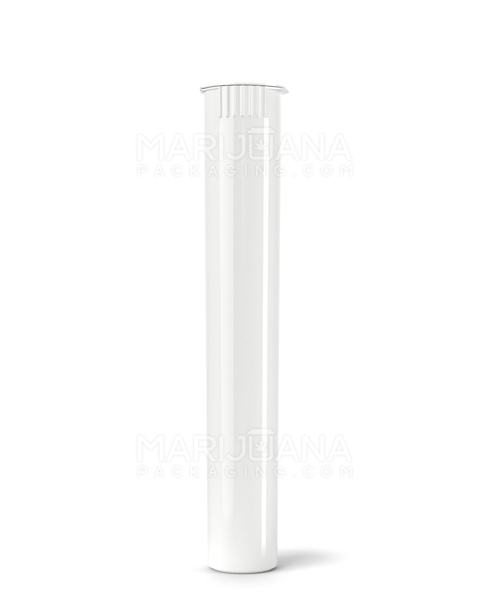 Child Resistant | King Size Pop Top Opaque Plastic Pre-Roll Tubes | 116mm - White - 1000 Count - 2