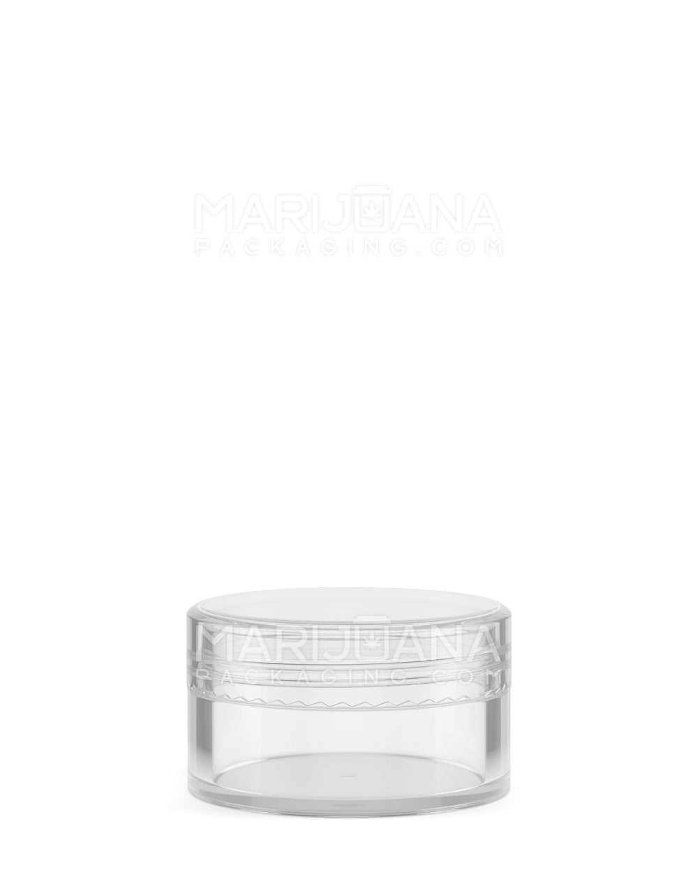Clear Concentrate Containers w/ Screw Top Cap | 15mL - Plastic | Sample - 2