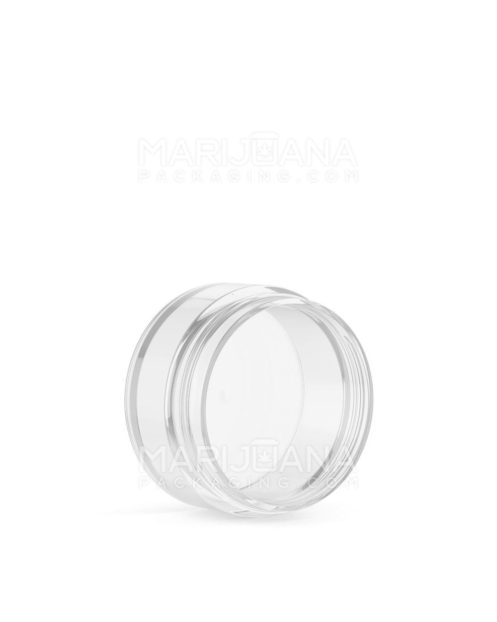 Clear Concentrate Containers w/ Screw Top Cap | 15mL - Plastic | Sample - 6