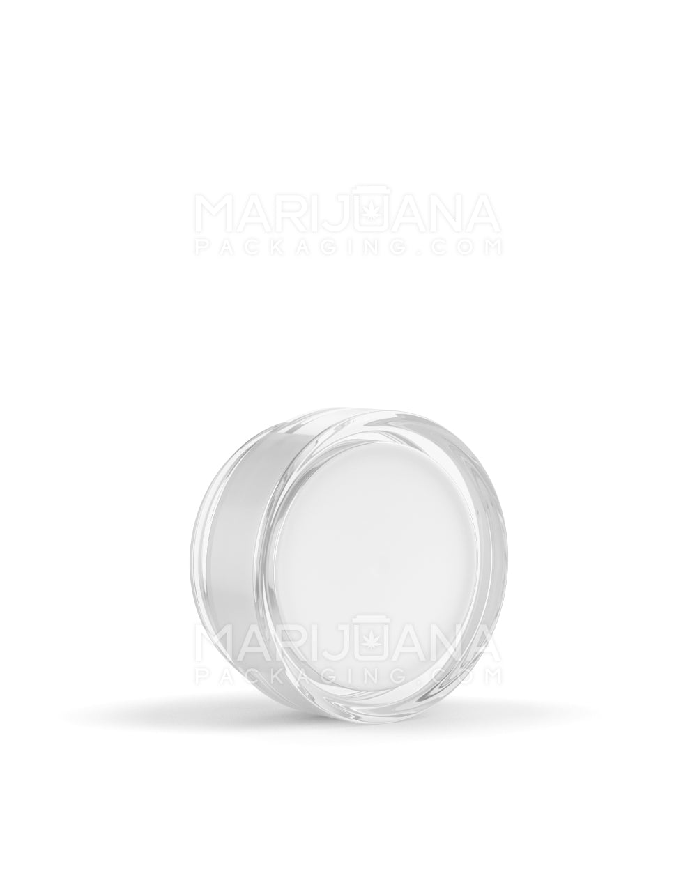 Clear Concentrate Containers w/ Screw Top Cap & White Silicone Insert | 10mL - Plastic | Sample - 9