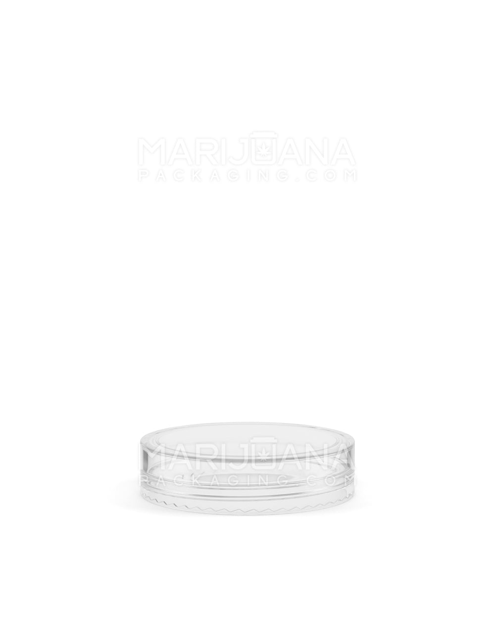 Clear Concentrate Containers w/ Screw Top Cap & White Silicone Insert | 10mL - Plastic - 100 Count - 12