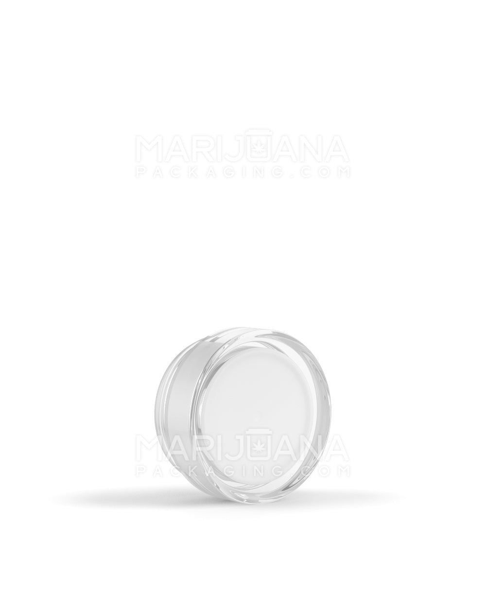 Clear Concentrate Containers w/ Screw Top Cap & White Silicone Insert | 5mL - Plastic | Sample - 9