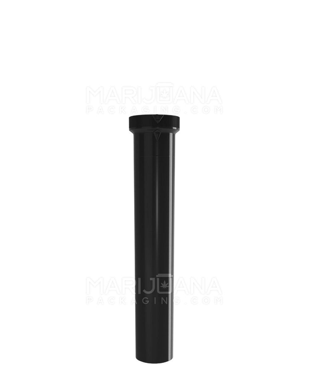 Child Resistant | ‘Line-Up Arrow’ Pre-Roll Tubes | 94mm - Opaque Black Plastic - 750 Count - 3