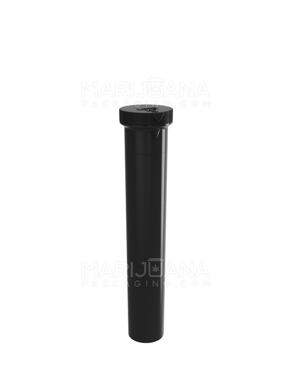 Child Resistant ‘Line-Up Arrow’ Pre-Roll Tubes | 94mm - Opaque Black Plastic | Sample - 1
