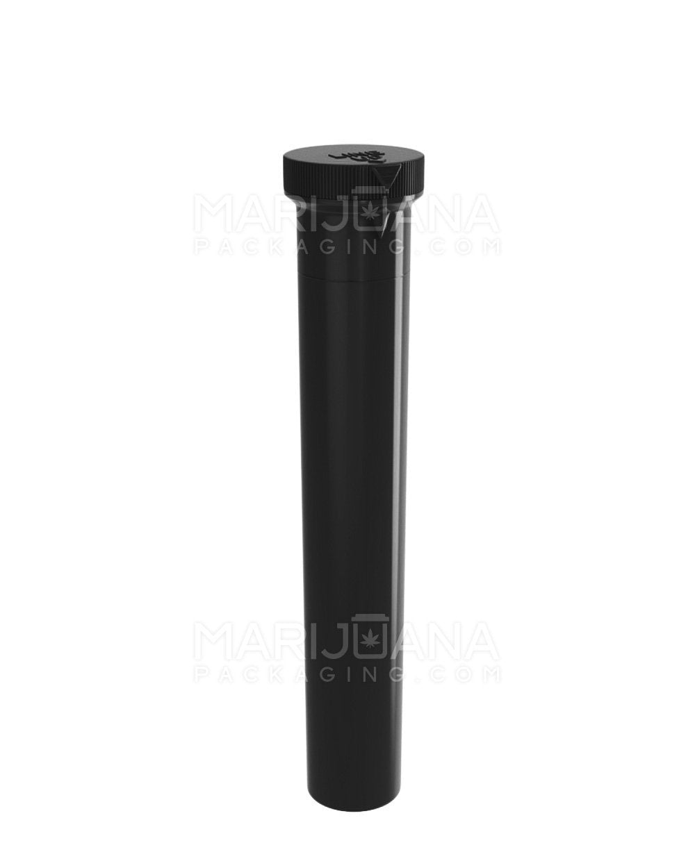 Child Resistant King Size ‘Line-Up Arrow’ Pre-Roll Tubes | 116mm - Opaque Black Plastic | Sample - 1