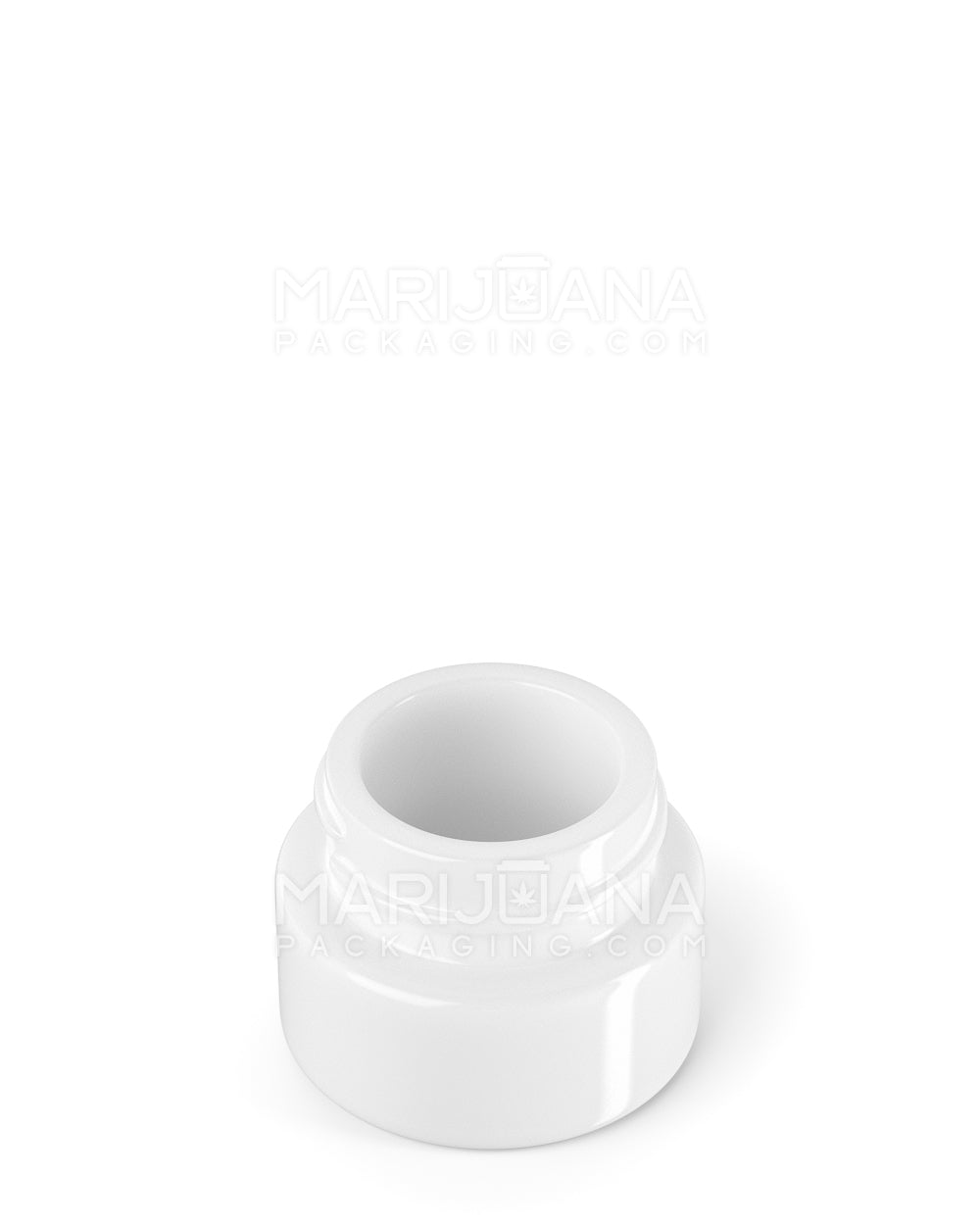 Glossy White Glass Concentrate Containers | 29mm - 5mL - 504 Count - 2