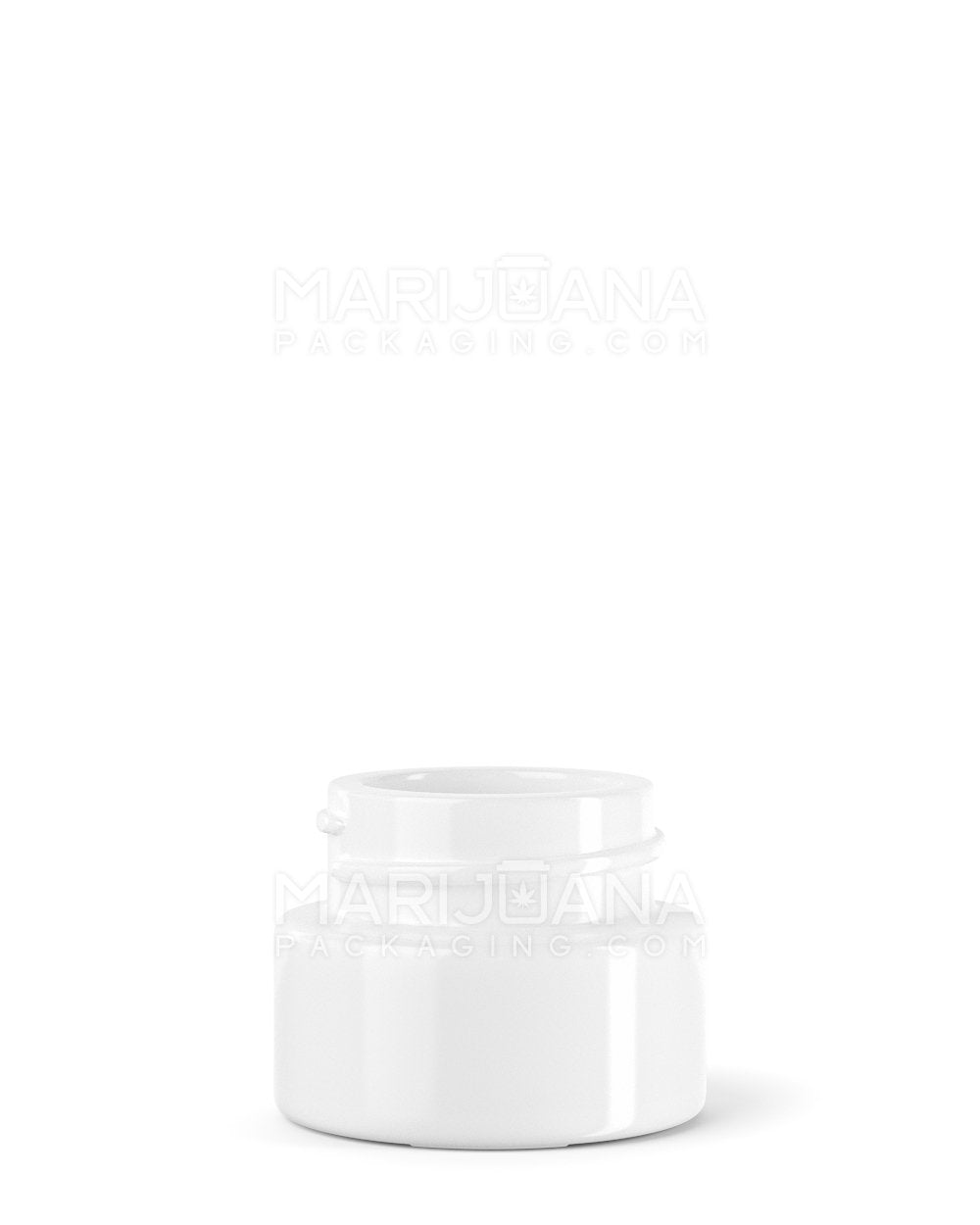 Glossy White Glass Concentrate Containers | 29mm - 5mL | Sample - 1