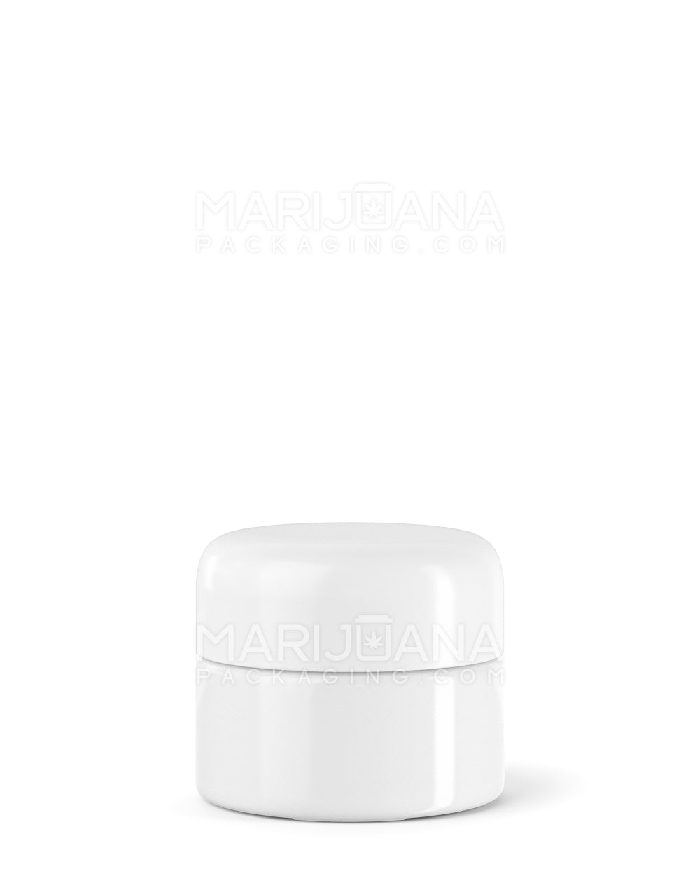 Glossy White Glass Concentrate Containers | 29mm - 5mL - 504 Count - 5