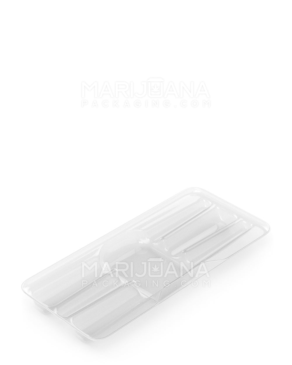 Edible & Joint Box Insert Tray for 3 King Size Pre Rolled Cones | 109mm - Clear Plastic - 100 Count - 4